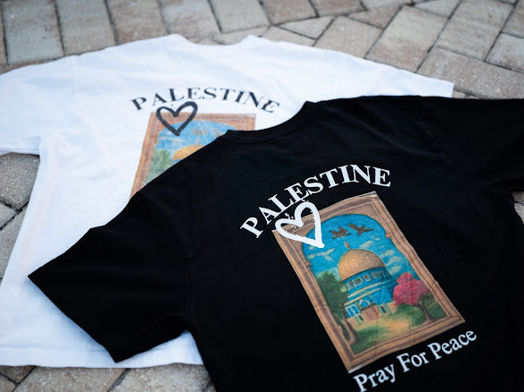 PRAY FOR PEACE TEE-PRE-ORDER